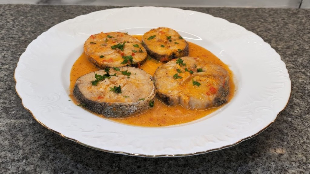 Merluza en salsa de&nbsp;coco
