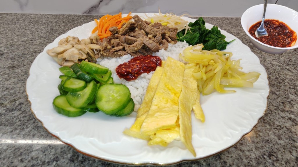 Bibimbap coreano
